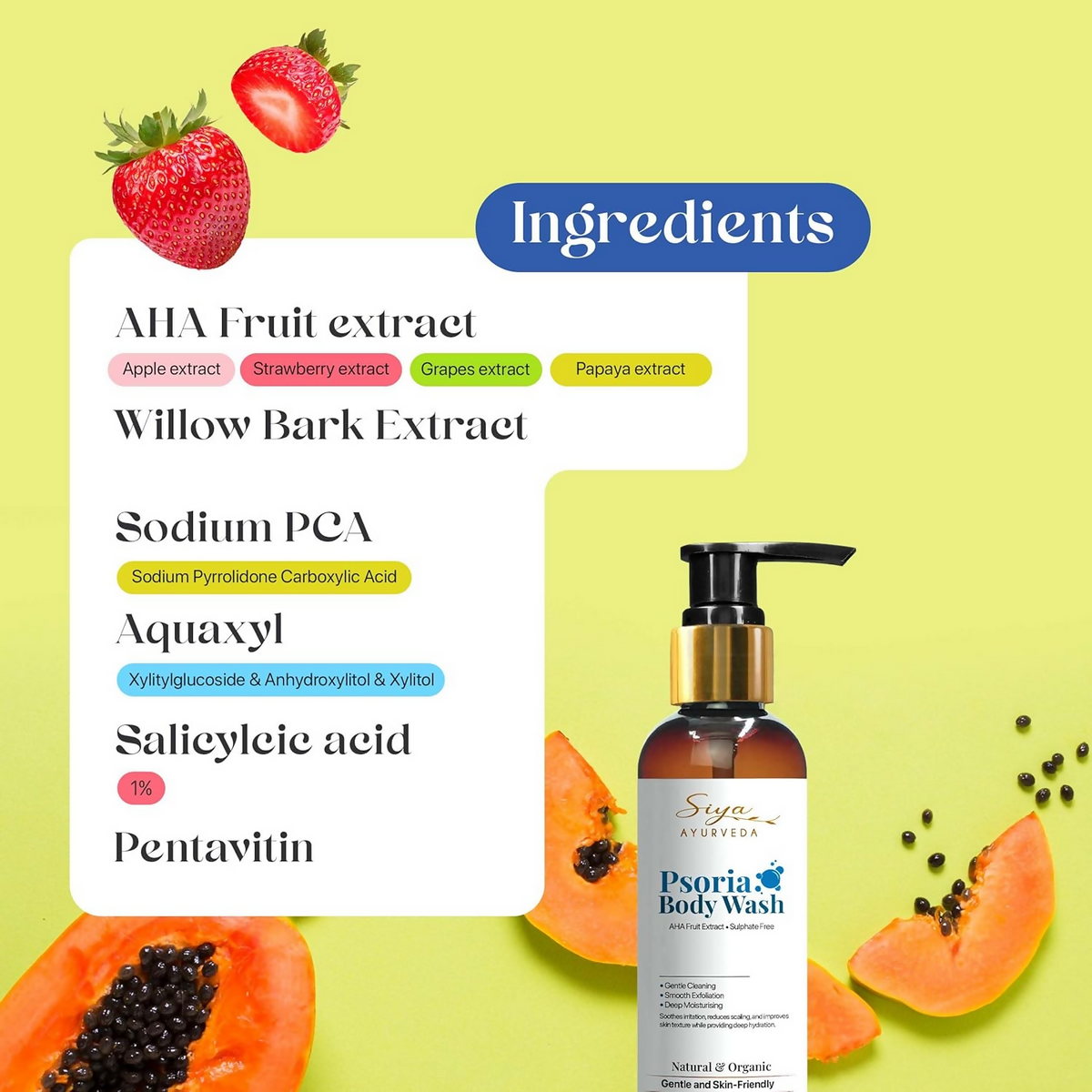 Siya Ayurveda Psoria Body Wash