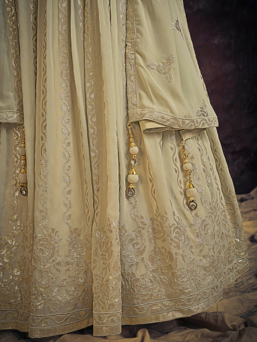 Myra Pista Real Georgette Designer Gown Style Suit