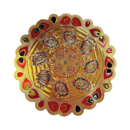 Stickerbazaar Micro Golden Embossing Rangoli Stickers