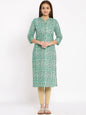 HERE&NOW Paisley Printed Straight Kurta