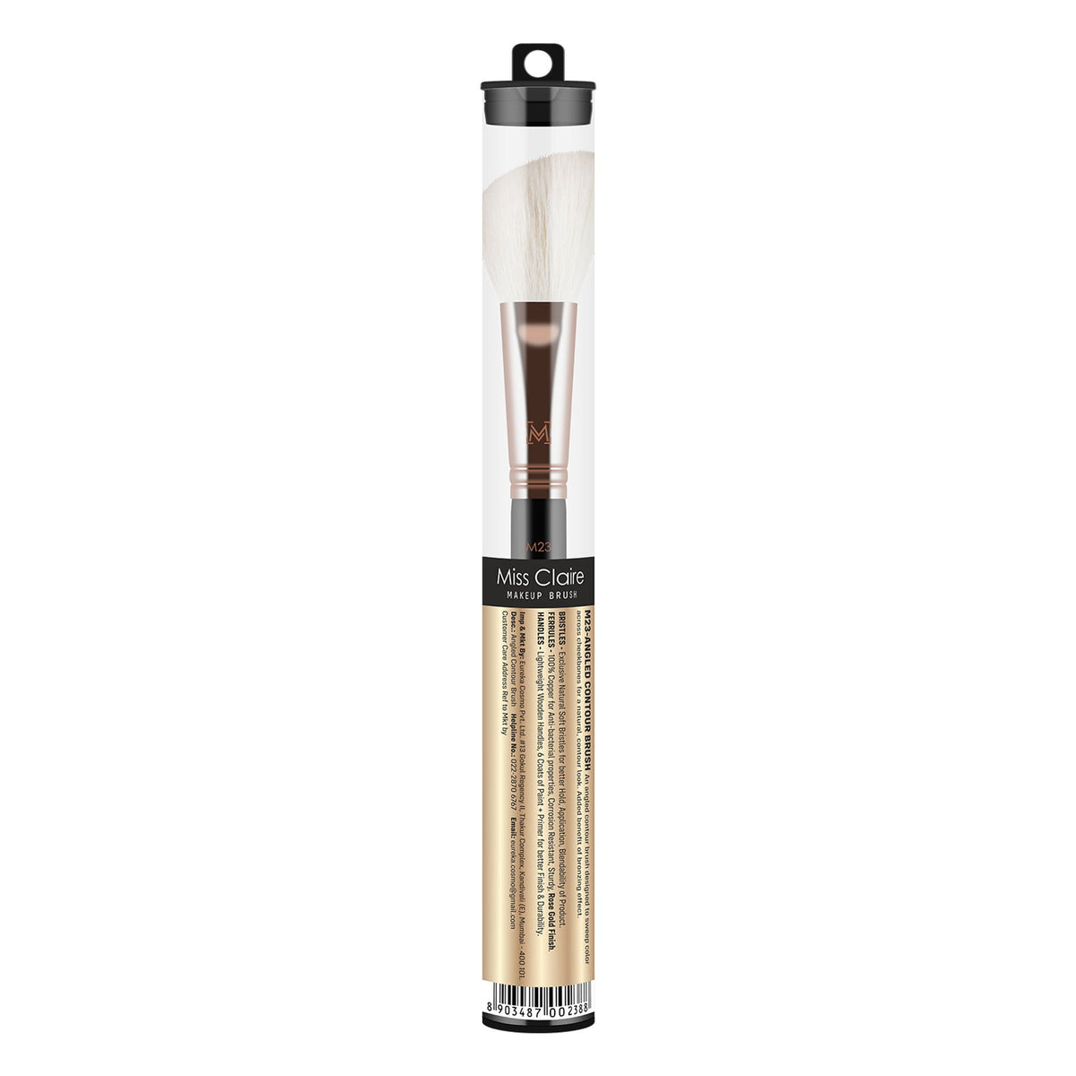 Miss Claire M23 - Angled Contour Brush - Rose Gold