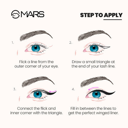 MARS Cosmetics Free Flow Liquid Eyeliner