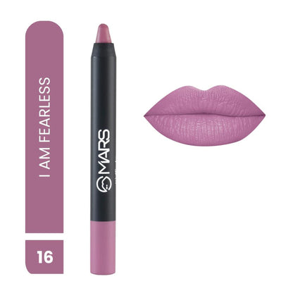 MARS Cosmetics Won't Smudge Won't Budge Lip Crayon - I Am Fearless