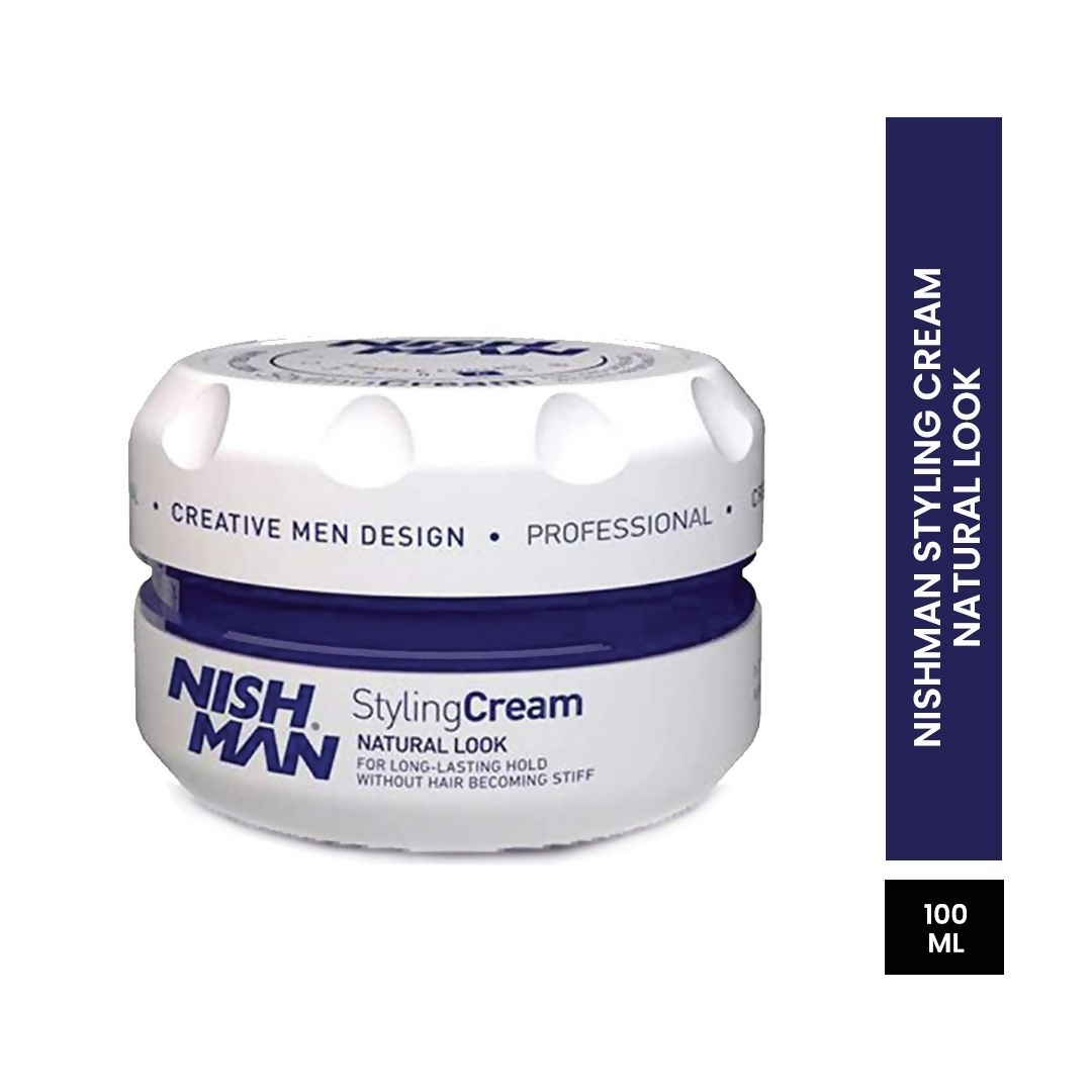 NishMan Hair Styling Cream Natural Look