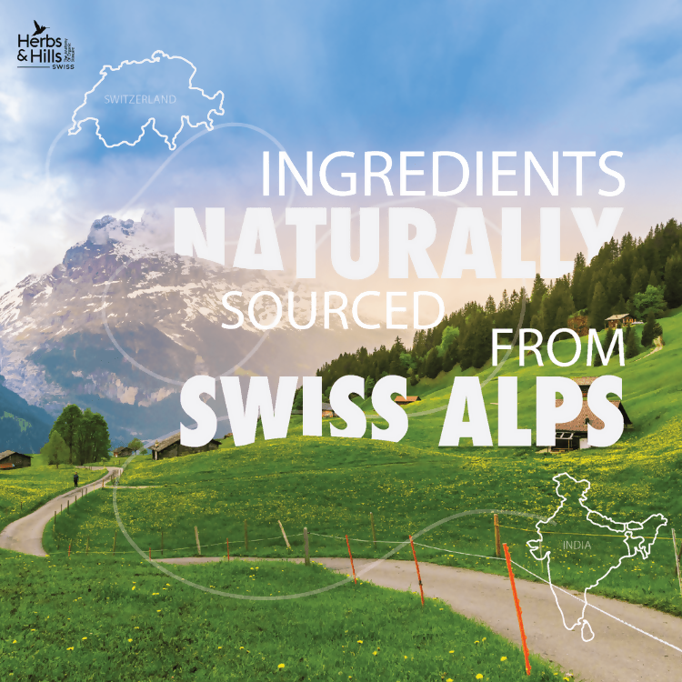 Herbs & Hills Foaming Face Wash (Swiss Range)