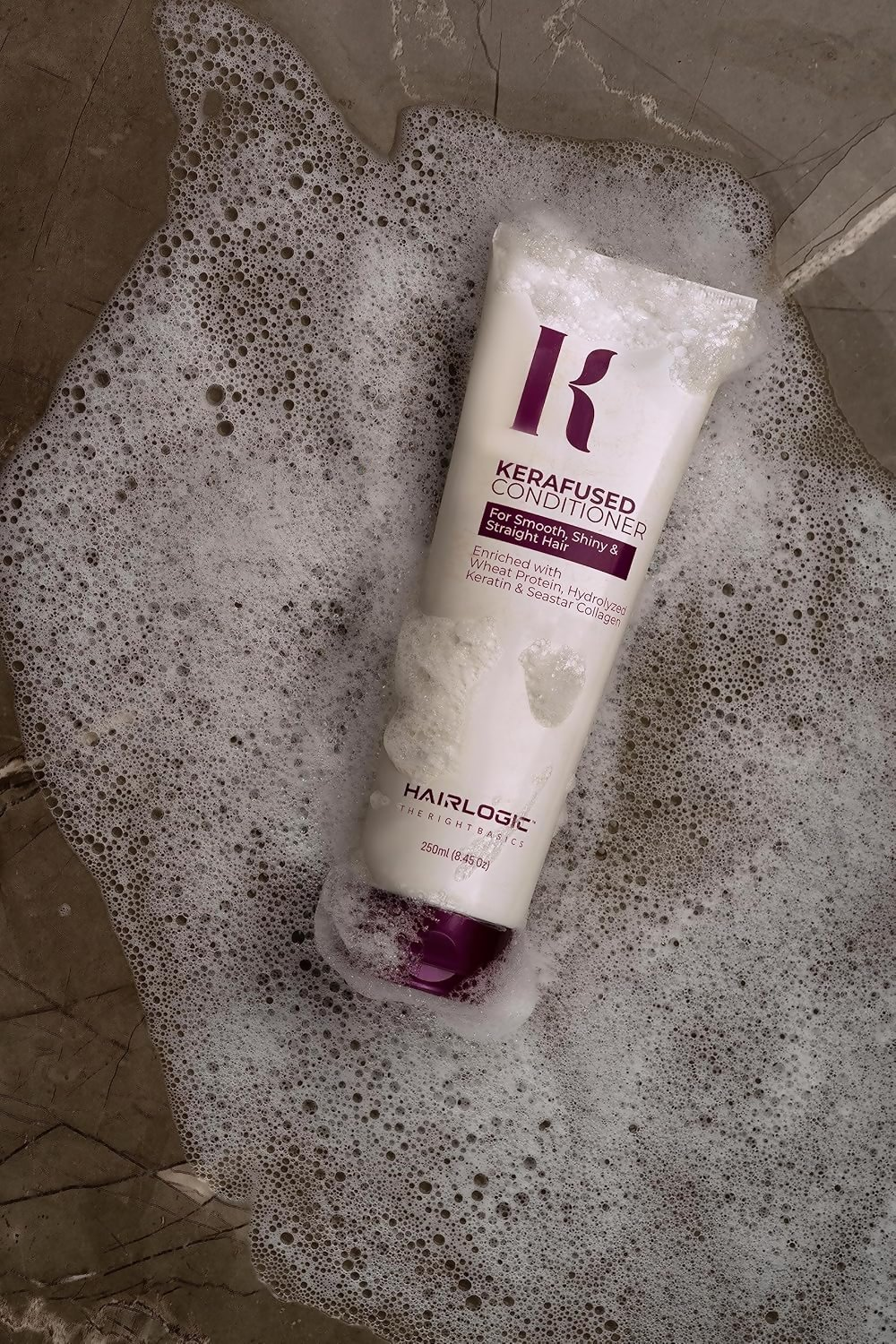 Hair Logic Kerafused Conditioner For Dry, Frizzy Hair