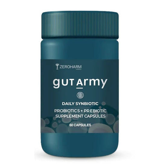 Zeroharm Gut Army - Prebiotic & Probiotic Capsules