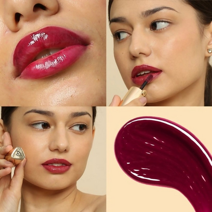 Dunamiss Liliana Hydrating Lip Oil Wine Mauve Bliss