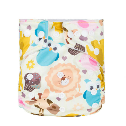 Sunshine Baby Bamboo Charcoal Reusable Diapers for New Born Babies