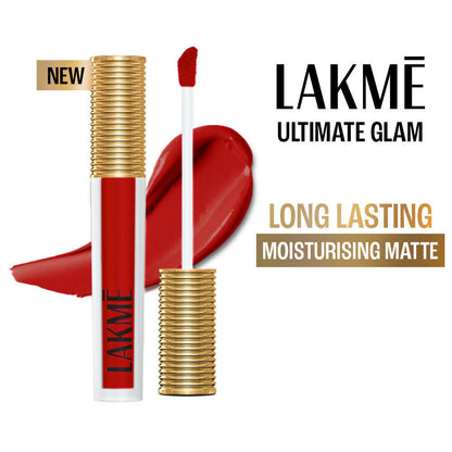 Lakme Ultimate Glam Matte Liquid Lipstick - Red Velvet