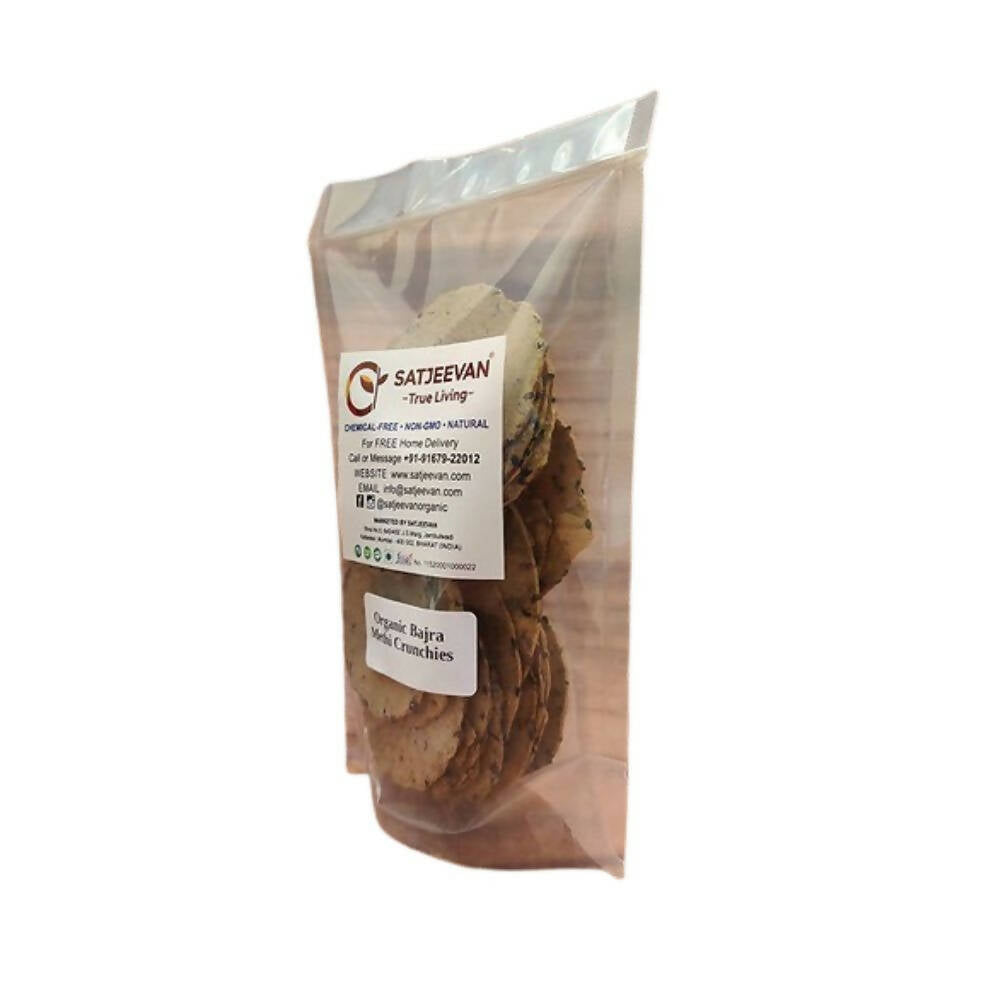 Satjeevan Organic Bajra Methi Crunchies