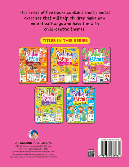 Dreamland Brilliant Brain Activity Book 5+