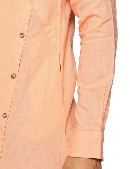 The Indian Garage Co Men Melon Kurta