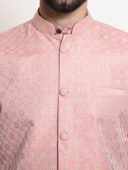 Sojanya Ethnic Motifs Woven Design Kurta With Churidar