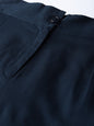 Juniper Women Navy Blue Cotton Flex Solid Wide Leg Palazzo