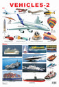 Dreamland Publications Educational Chart for Kids - Vehicles-2