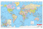 Dreamland Publications Educational Chart for Kids - World Map