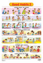 Dreamland Publications Educational Chart for Kids - Good Habits - 2