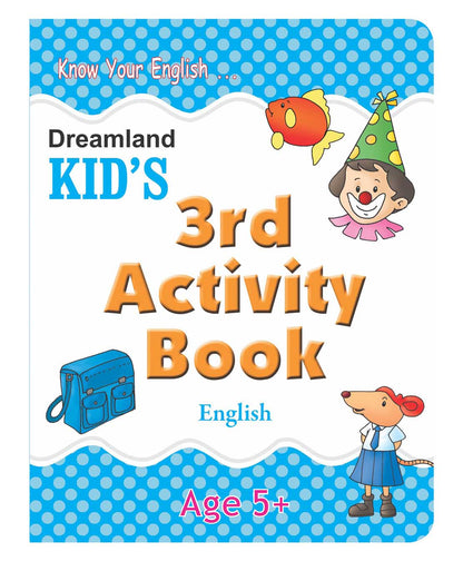 Dreamland Kid's 3rd Activity Book - English