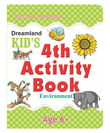 Dreamland Kid's 4th Activity Book - Environment