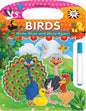 Dreamland Write and Wipe Book - Birds