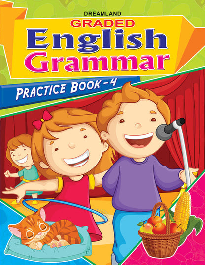 Dreamland Graded English Grammar Practice Book - 4