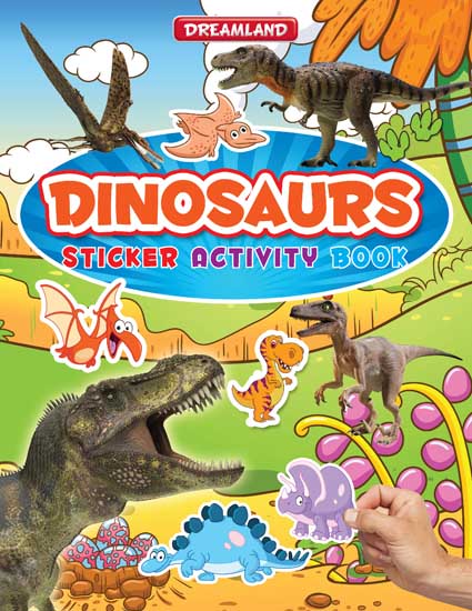 Dreamland Sticker Activity Book - Dinosaurs