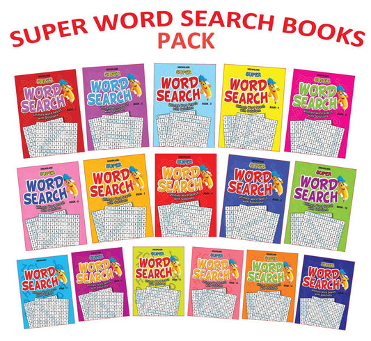 Dreamland Super Word Search Part - Pack (16 Titles)