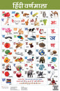 Hindi Varnmala : Charts - Om Books