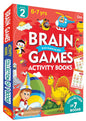 Brain Games Activity Books Level - 2 Box set - Om Books