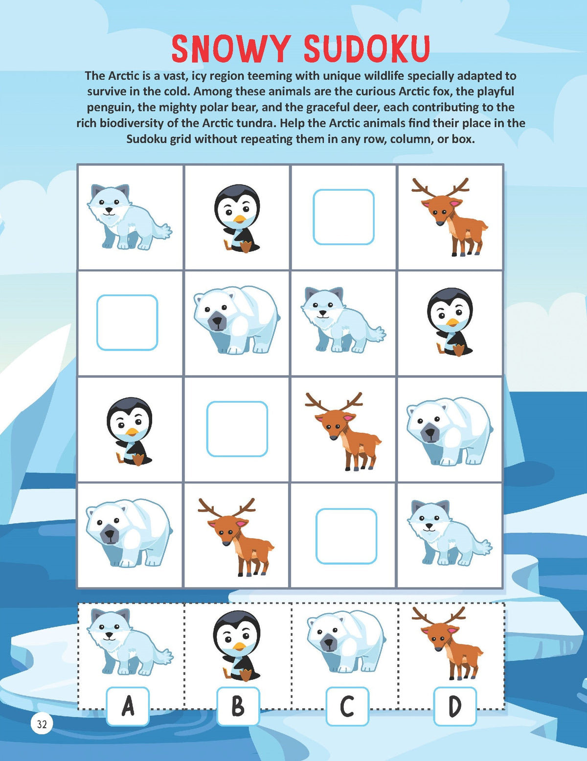 Dreamland Publications Wildlife Wonders Activity Book for Kids Age 5 -10 years