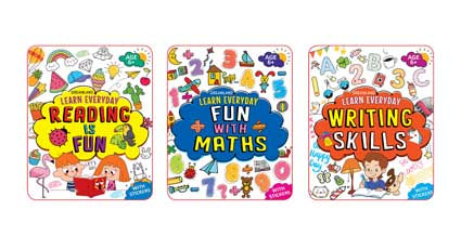 Dreamland Learn Everyday 3 Books Pack for Children Age 6+