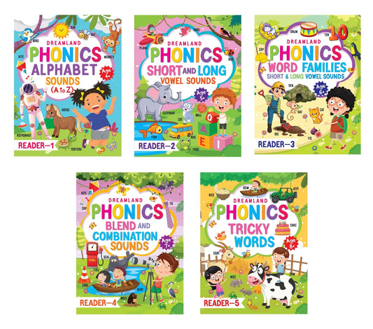 Dreamland Phonics Reader 5 Books Pack