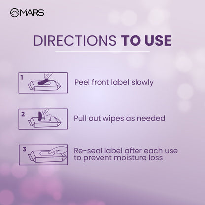 MARS Cosmetics Makeup Remover Wet Wipes