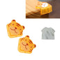 Safe-O-Kid Set Of 4 Cushioned Corner Guard Protection in cute Tiger Design - Yellow