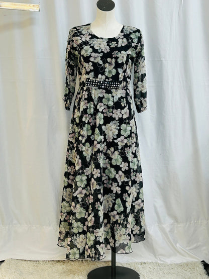 Chiffon long kurti