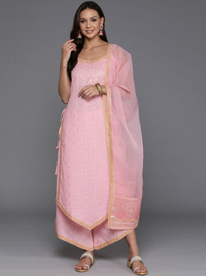 Ahalyaa Women's Traditional wear Kurta Set - Pink