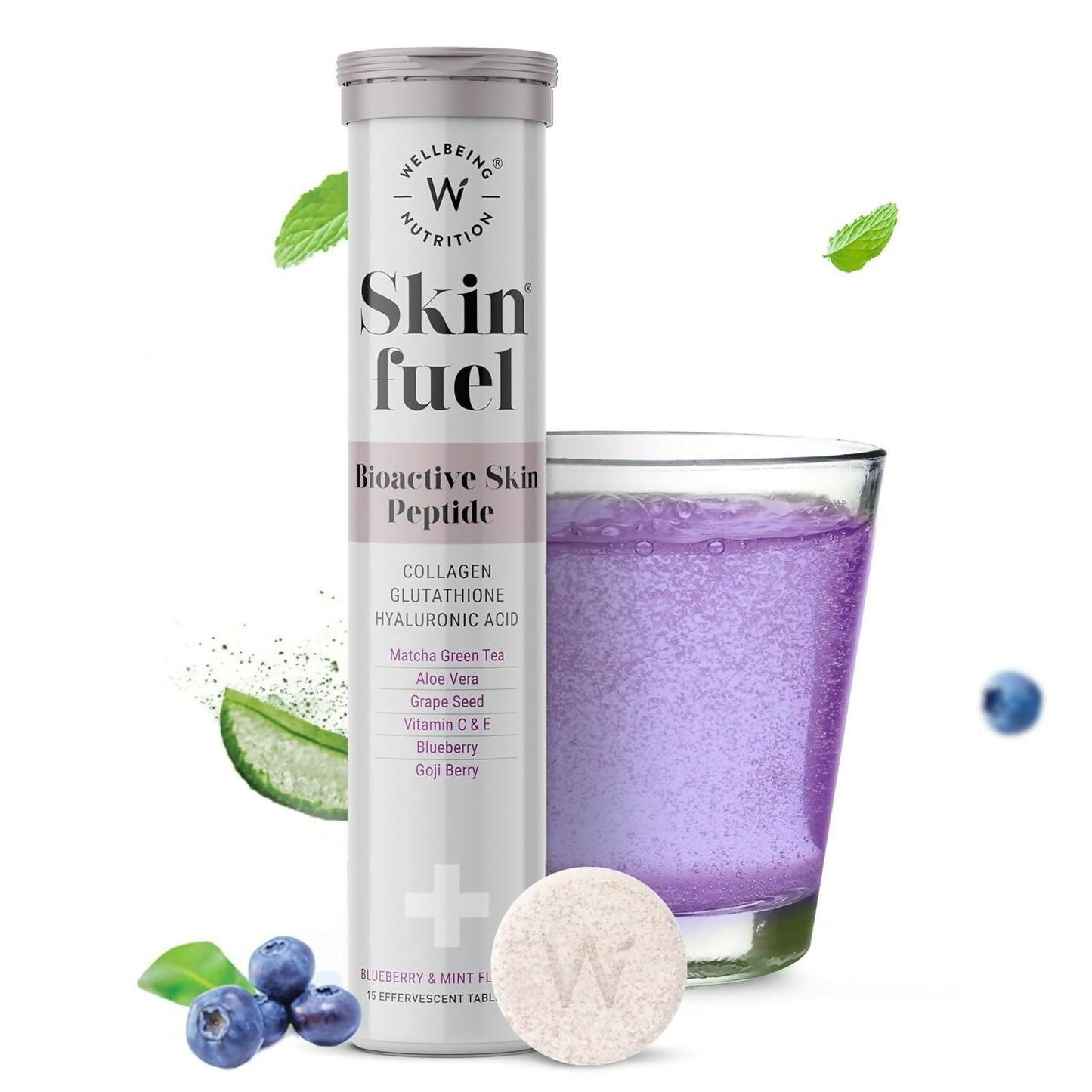 Wellbeing Nutrition Collagen & Glutathione Skin, Hair & Nails Combo