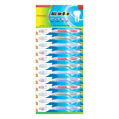 Patanjali Toothbrush All In One Hanger