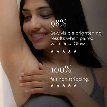 Green And Beige Glow Prep Underarm Exfoliating Serum