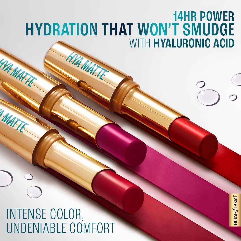 Lakme 9to5 Hya Matte Lipstick - Bold Berry