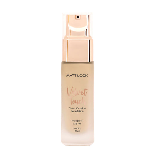 Matt Look Elvet Touch Cover Cushion Weightless Matt Finish Foundation - 03 Natural Nude