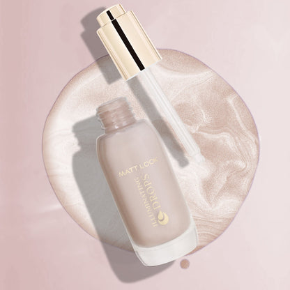 Matt Look Illuminating Drops Liquid Highlighter - 004 Roseate Sheen