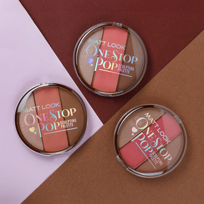 Matt Look One Stop Pop Sculpting Palette