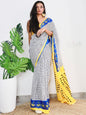 Saree Mall Checked Pure Cotton Bagh Sarees