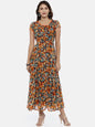 Souchii Assorted Printed Fit and Flare Kurta Dress