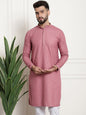 Sojanya Geometric Embroidered Thread Work Pure Cotton Straight Kurta