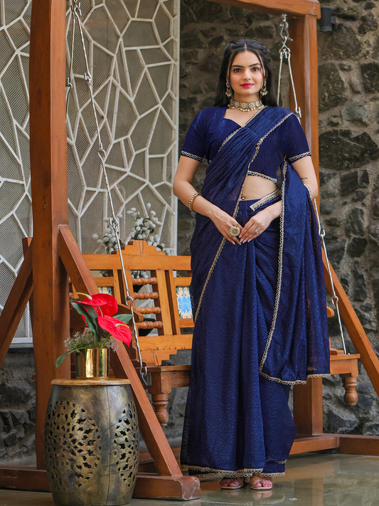 Tikhi Imli Woven Design Ready to Wear Saree