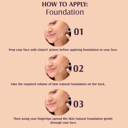 Glam21 Pick Me Matte Foundation - Cheese Cake