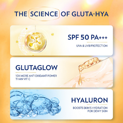 Vaseline Gluta Hya Antioxidant SPF 50 PA+++ Sunscreen